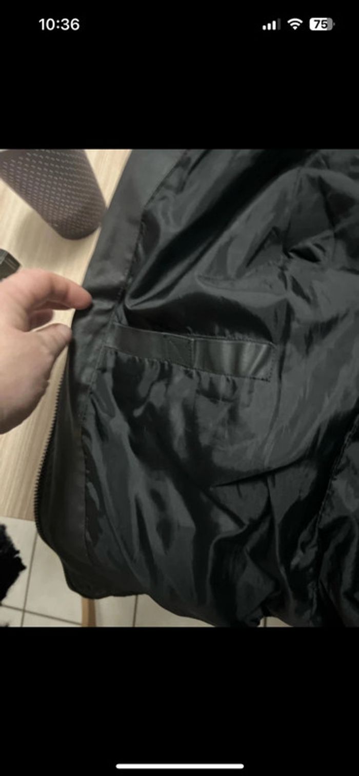 Veste en cuir celio - photo numéro 6