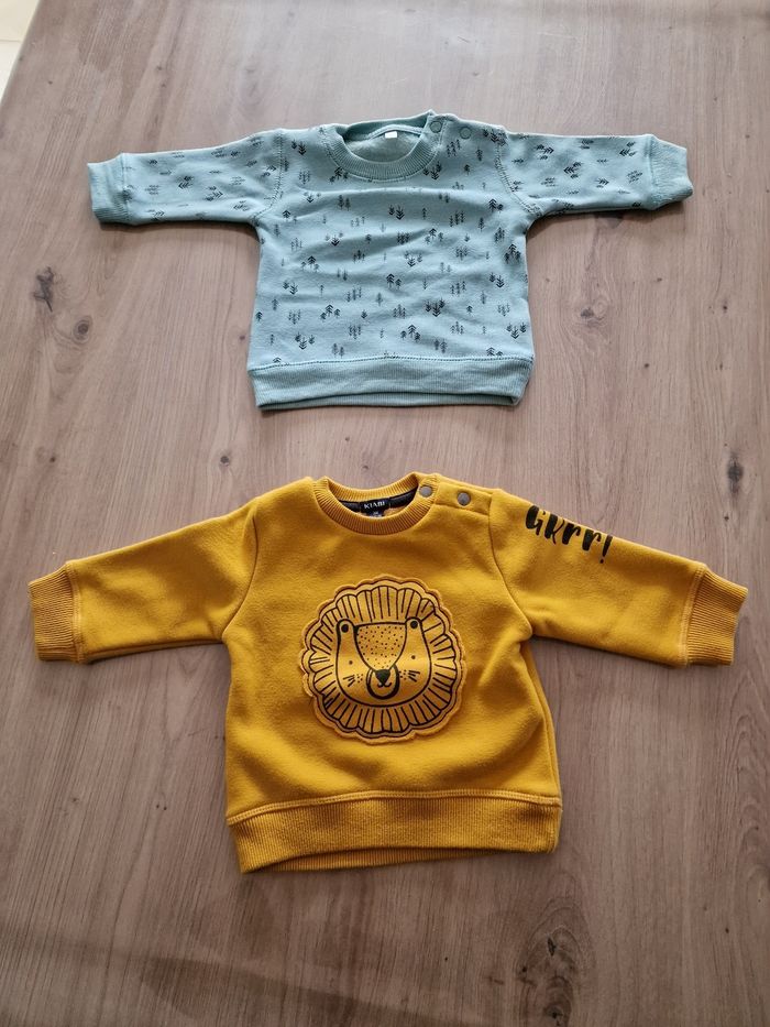 Lot de 2 pulls 3 mois