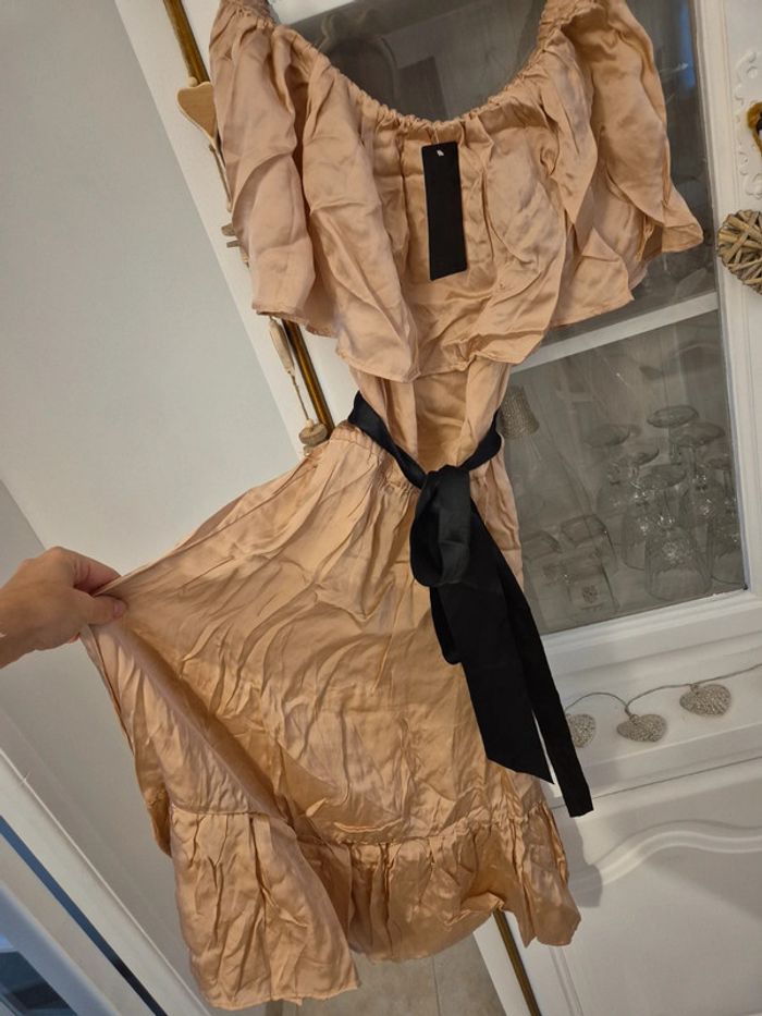 Robe rose poudrée neuve Mango TS - photo numéro 2