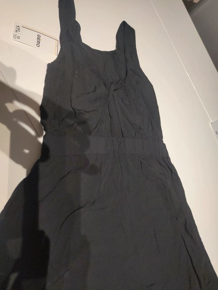 Robe noire fluide goutte dos Gémo 12 ans - photo numéro 3