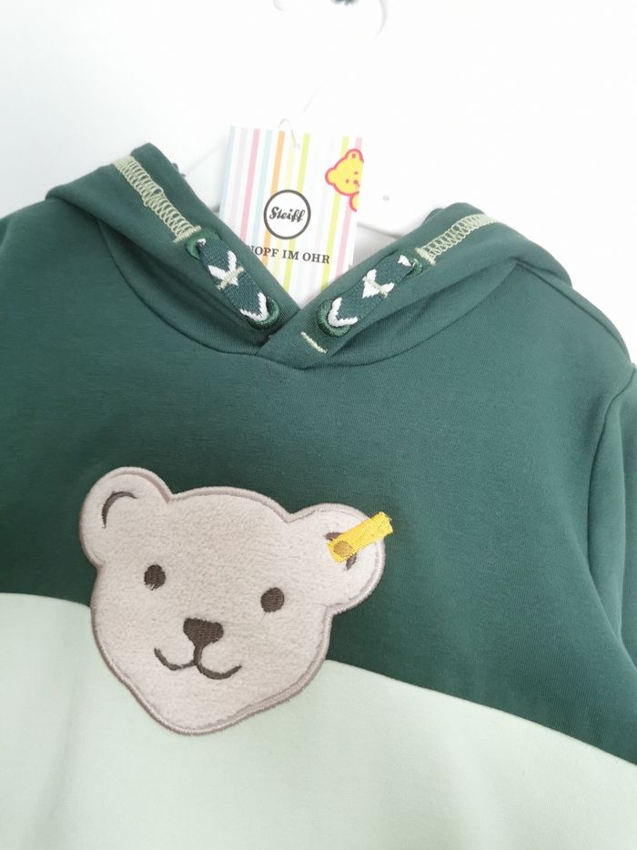 Sweat à capuche ours Teddy Steiff 2/3 Ans - photo numéro 4