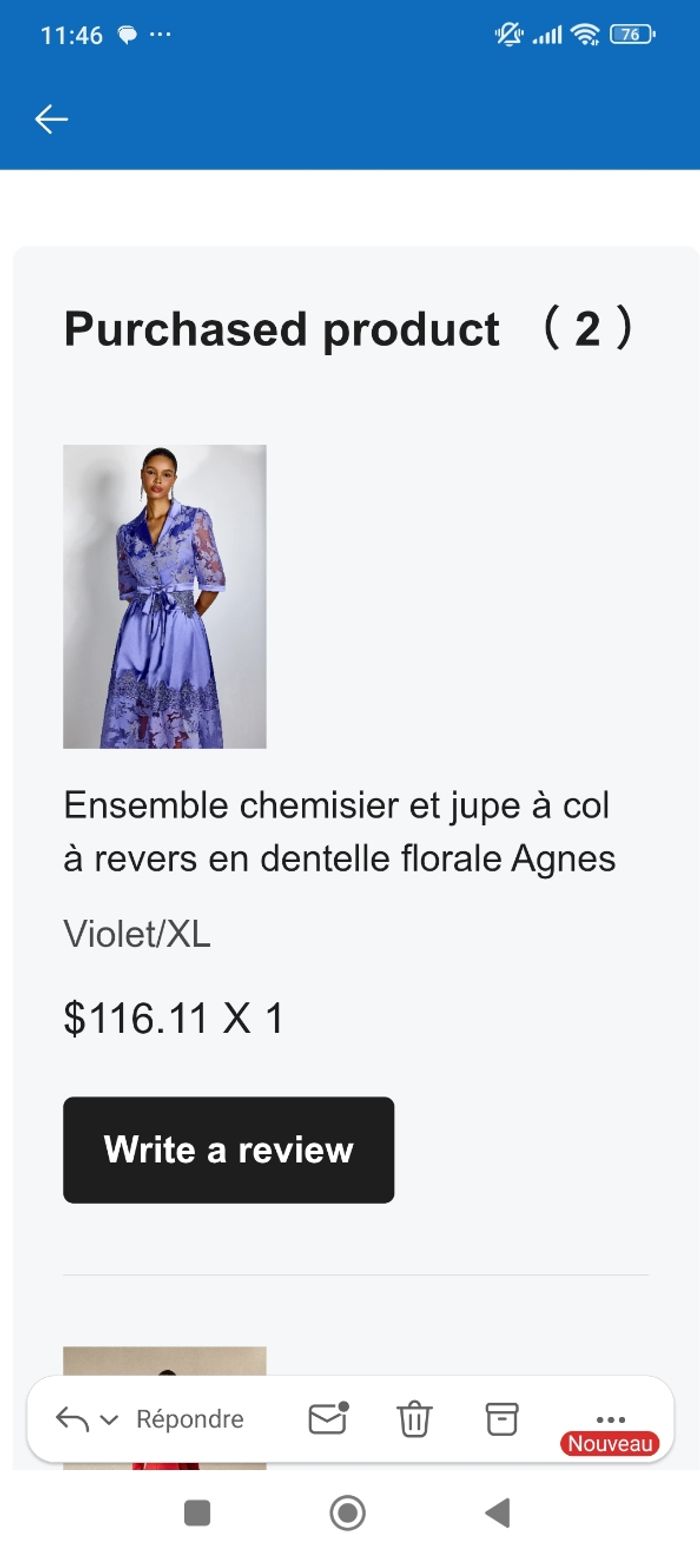 Ensemble fleurie violei - photo numéro 4