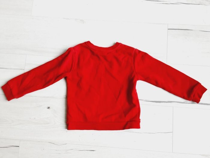 Vêtement garçon pull rouge Okaïdi 5 ans - photo numéro 3