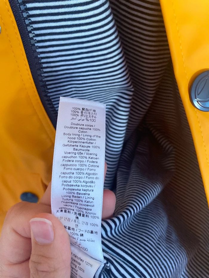 Ciré moutarde jaune petit bateau - photo numéro 13