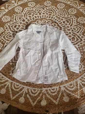 Chemise blanche garçon