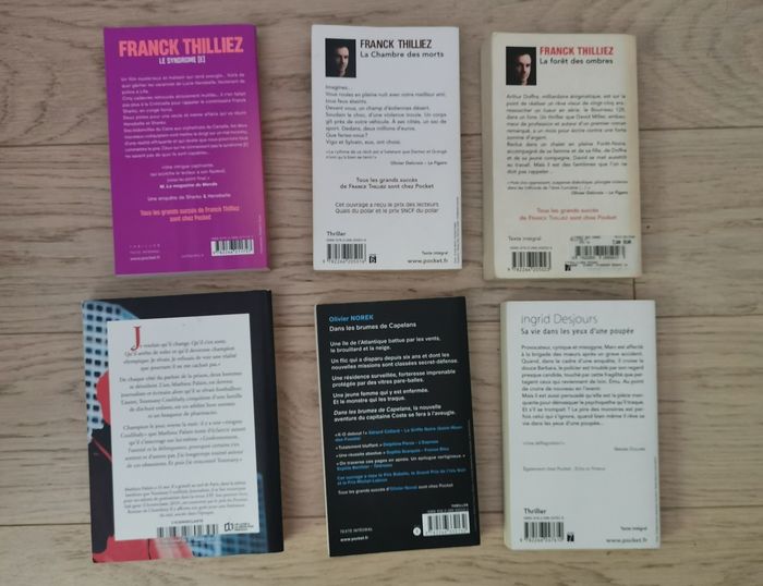 Thrillers Thilliez Norek et autres - photo numéro 2