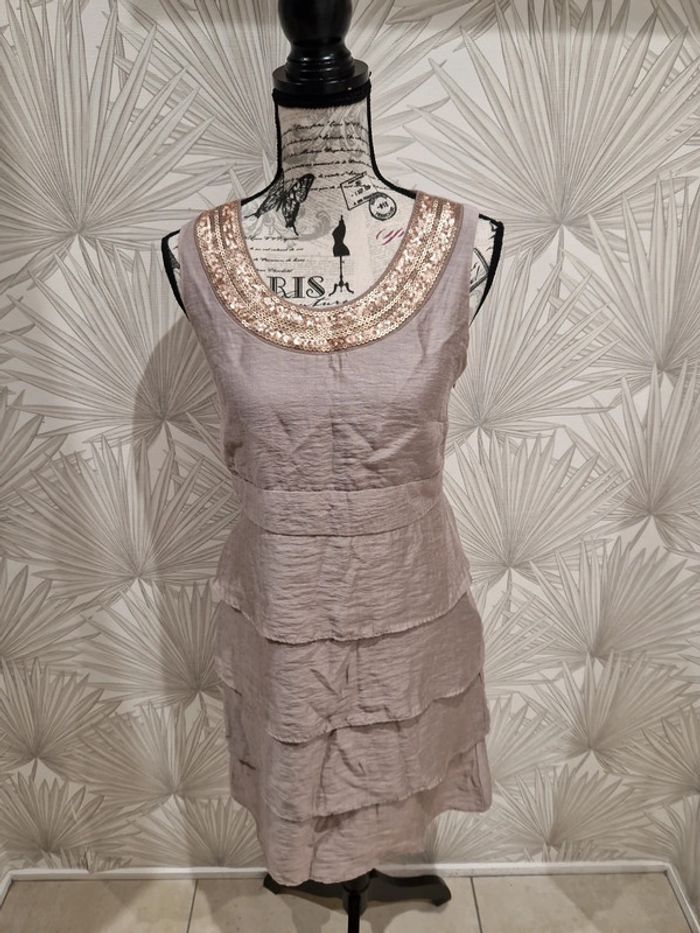 Jolie robe chic Armand Thierry taille 36 - photo numéro 3
