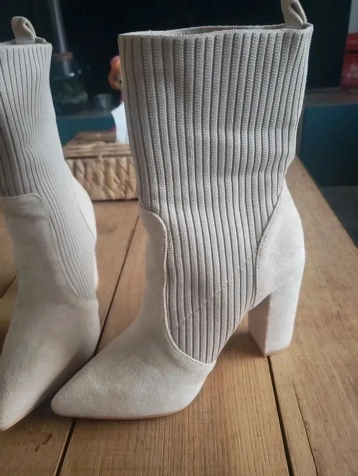 Bottines chaussettes à talon 38 Cuccoo - photo numéro 7
