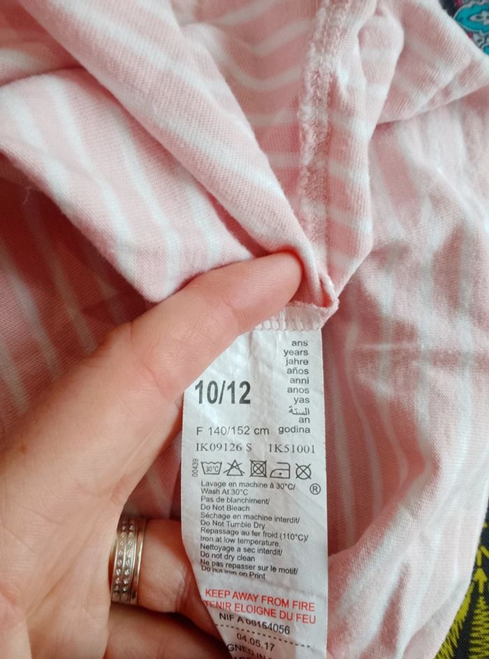 Pyjama une pièce - Chemise de nuit manches longues - Fille - 10/11/12 ans - photo numéro 4