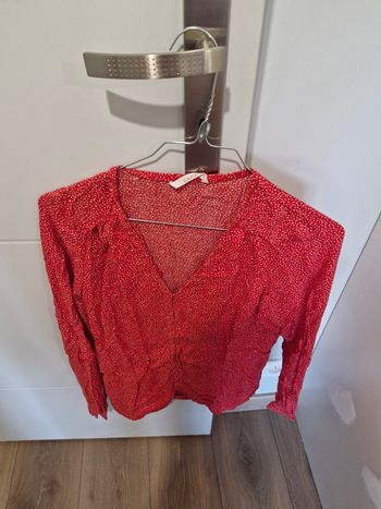 Chemisier rouge