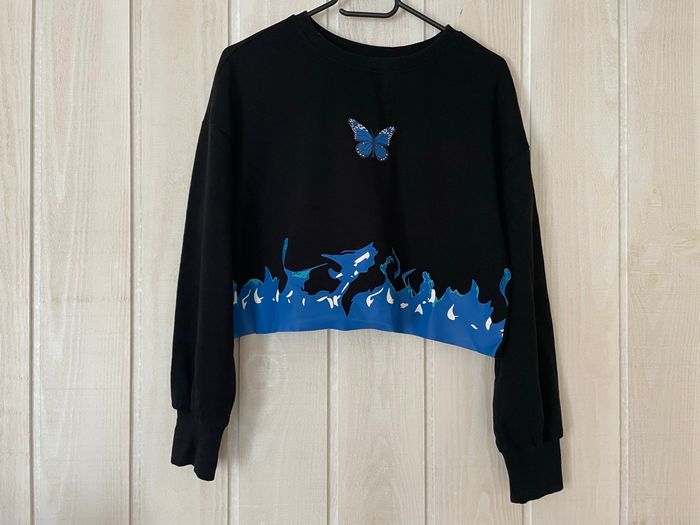 Sweat crop noir - Shein - XS
