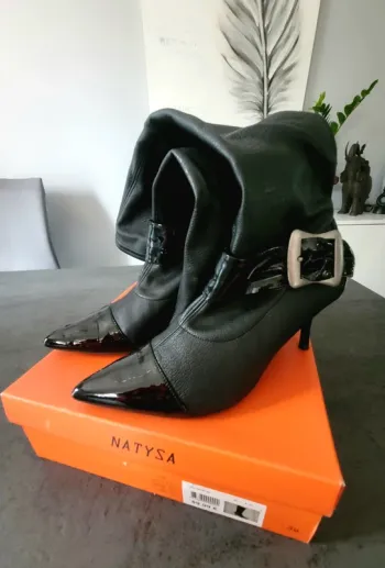 Bottes cuir Natysa 39