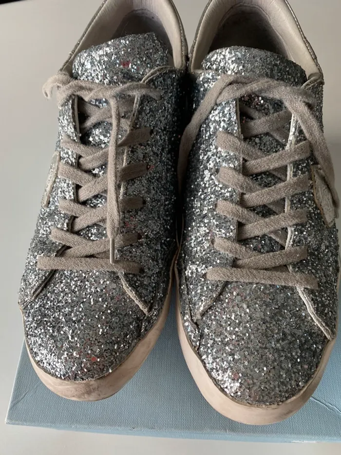 Baskets à paillettes Philippe model
