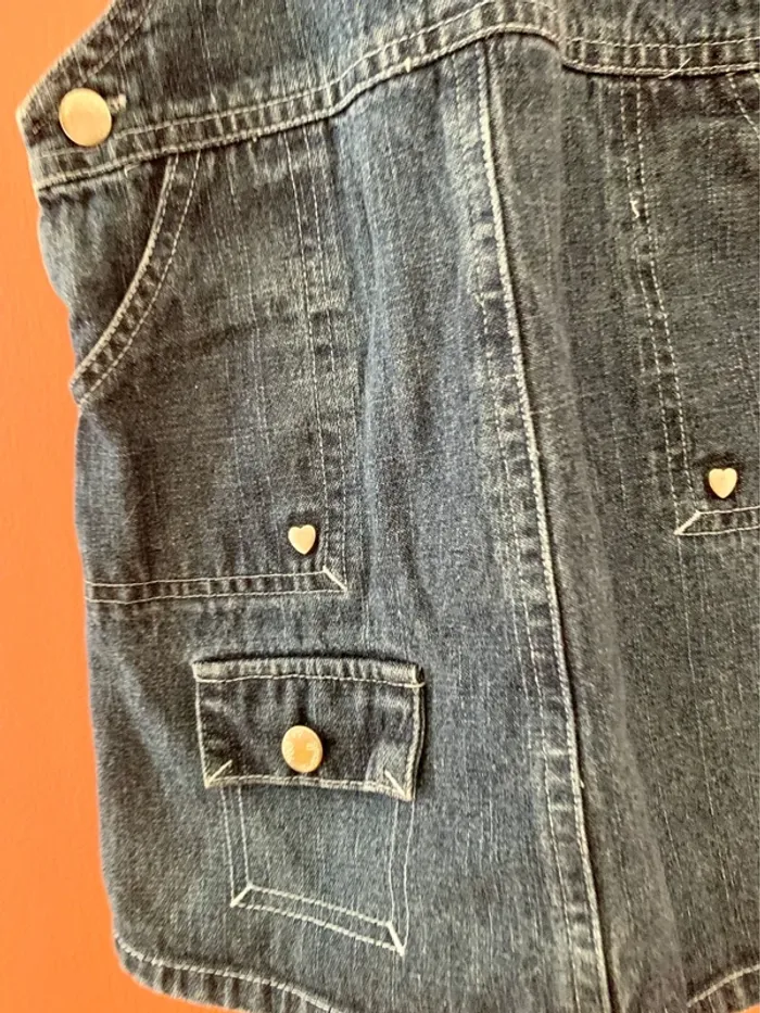 🌼 Robe salopette en jean Grain de Blé – 3 ans - photo numéro 5