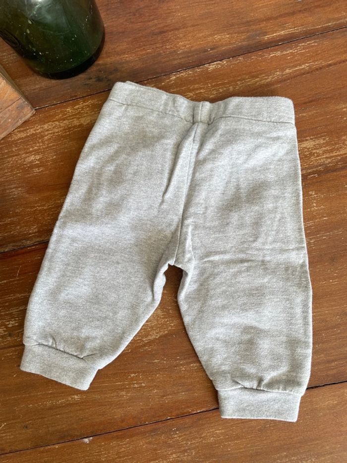Pantalon de jogging gris kitchoun 6 mois - photo numéro 3