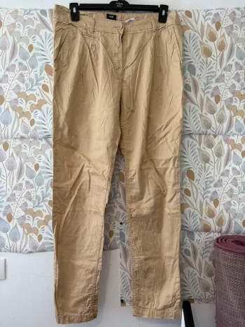 Pantalon chino beige