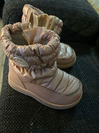 Bottes rose fourrée