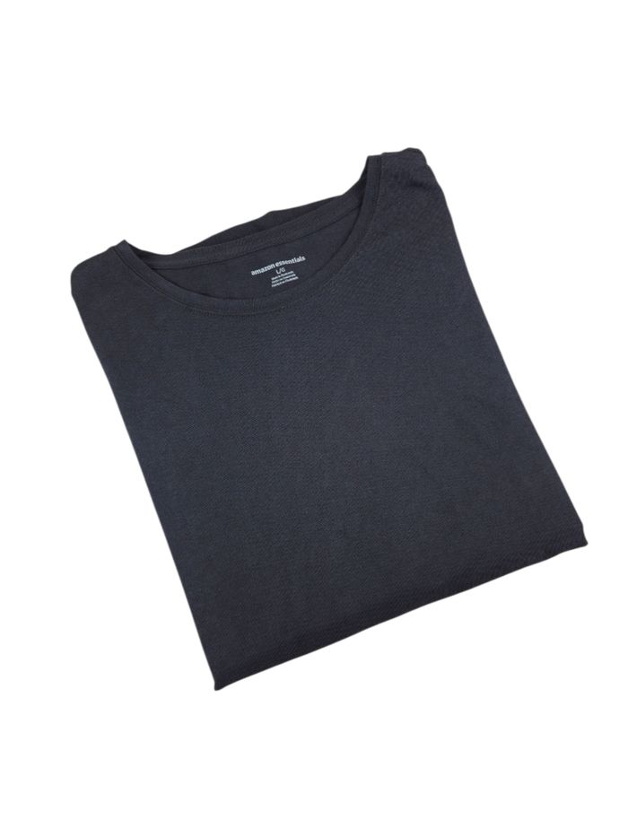 T-shirt manches longues femme noir Amazon Essentials taille L neuf - photo numéro 2