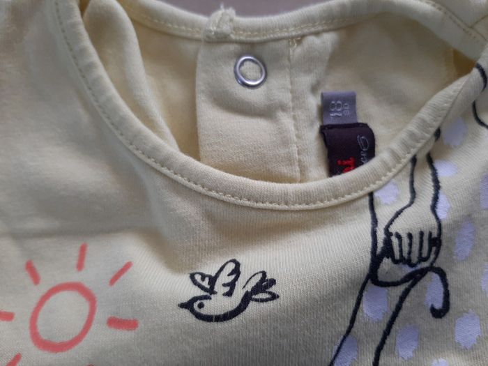 Lot de 9 tee shirts manches courtes fille 18 mois - photo numéro 17