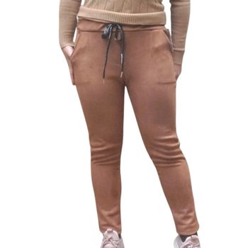 Superbe pantalon neuf style daim pour 36/38