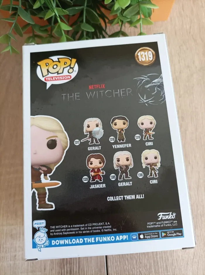 Figurine Ciri Funko Pop Television The Witcher - photo numéro 5