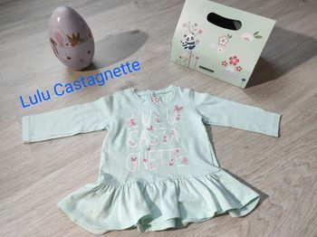 Tunique 12 mois Lulu castagnette