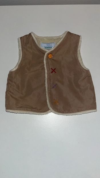 Veste sans manche bébé
