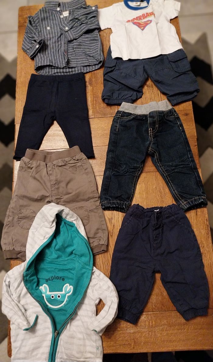 Gros lot de vêtements garçon printemps été - photo numéro 9