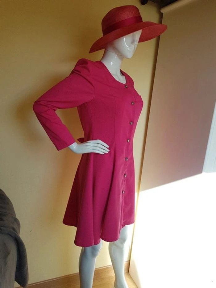 Robe fushia évasée Sine 38/40