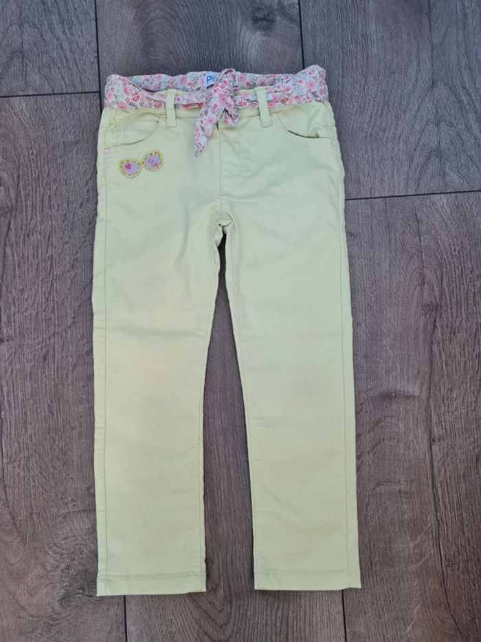 Lot de 2 pantalons fille 4 ans - photo numéro 6