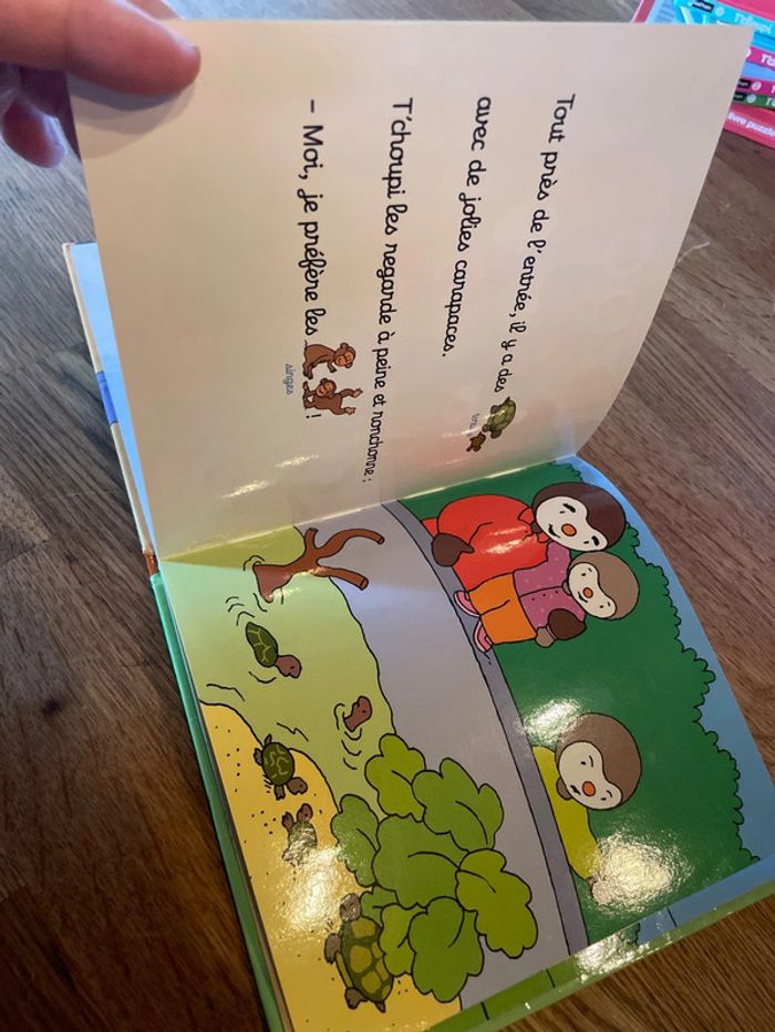 Livre une histoire à deux voix Tchoupi au zoo Numéro 5 - photo numéro 7