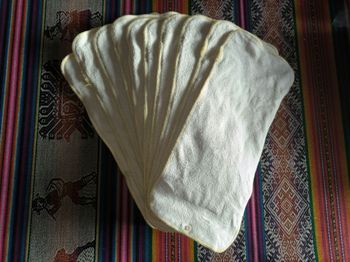 10 Inserts en microfibre et bambou