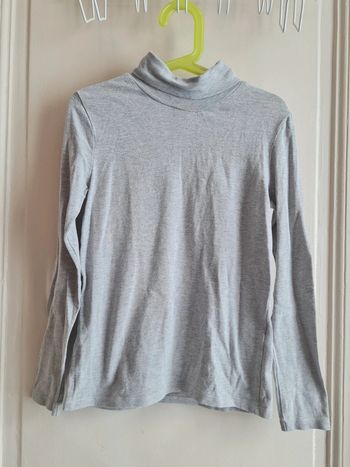 Col roulé gris Kiabi taille 10 ans