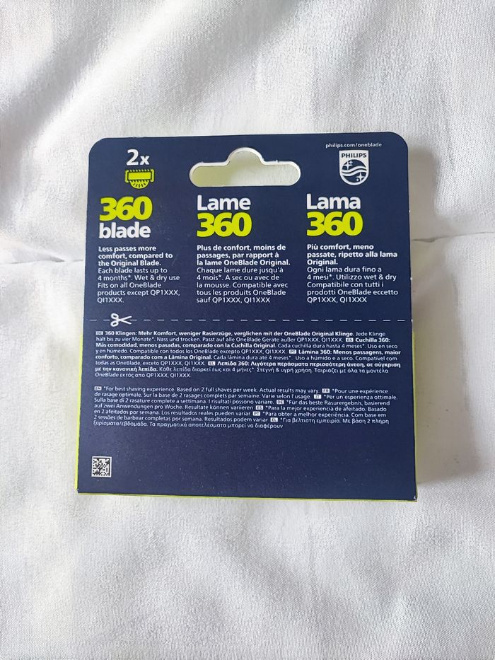 2 lames One blade 360 - photo numéro 2