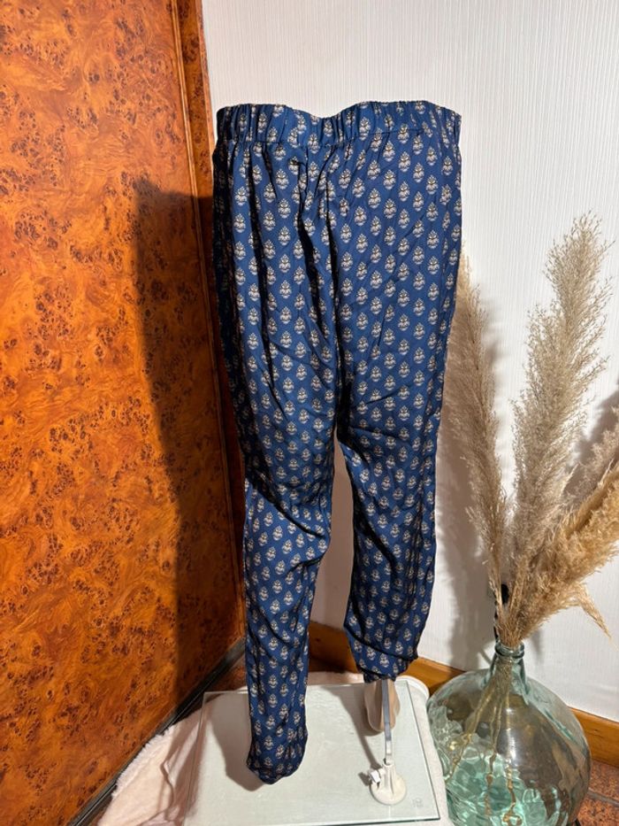 Pantalon fluide imprimé Etam - Taille 40 – Chic & confortable - photo numéro 3