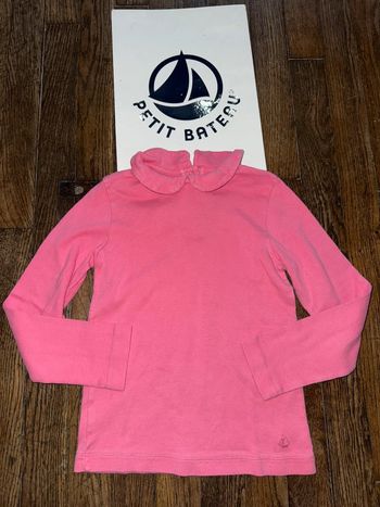 T-shirt à col petit bateau 5 ans