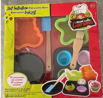Set initiation pâtisserie ours