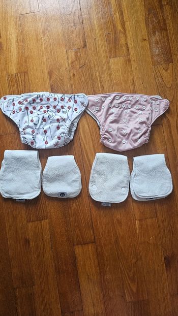 Lot de 2 couches TE1 + inserts