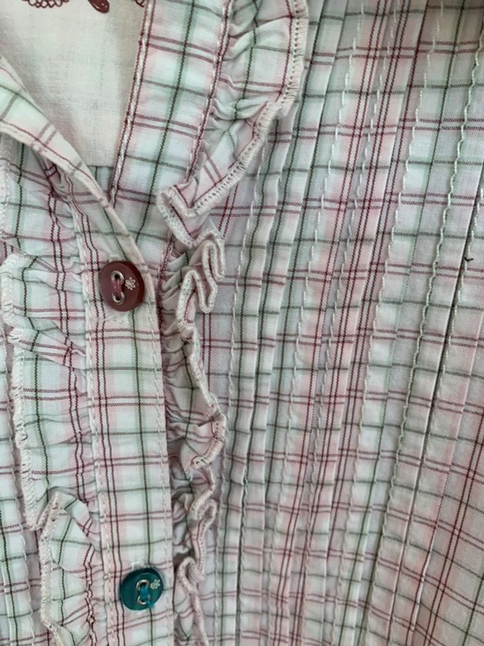 Chemise à carreaux 10 ans Sergent Major vintage - photo numéro 6
