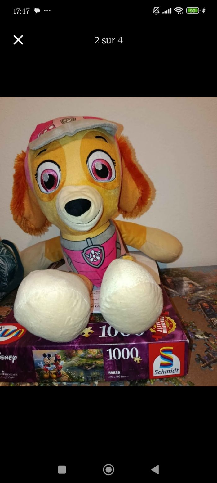 Peluche Stella pat patrouille