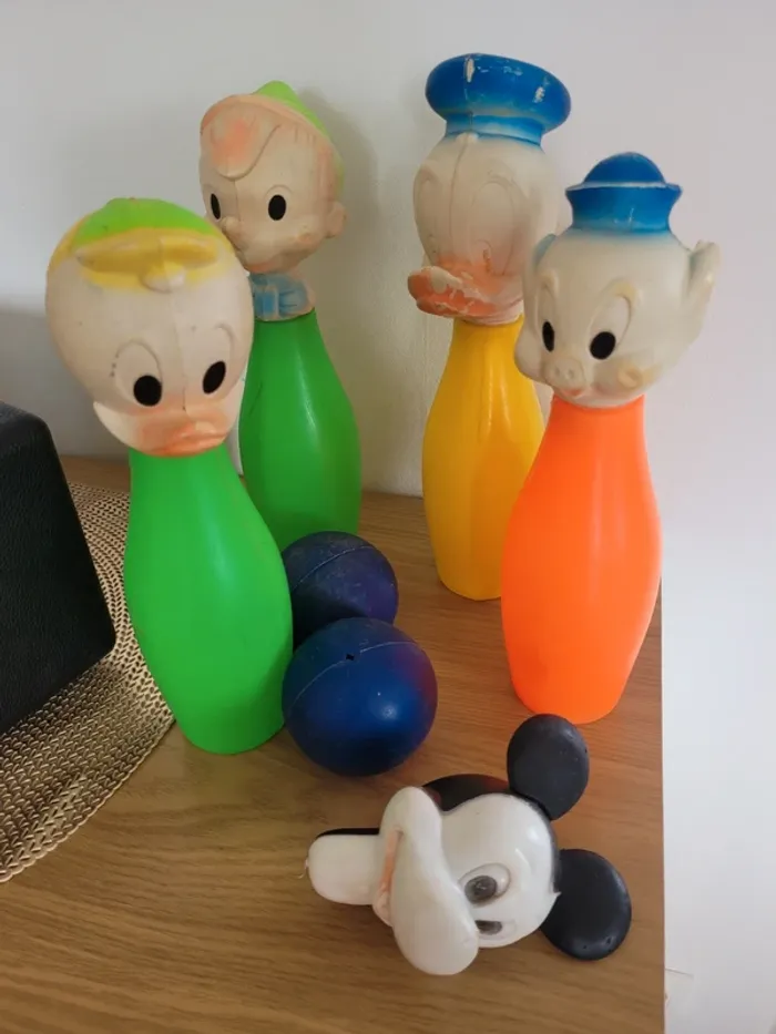 Ancien Jeu de quilles walt disney