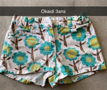 Short taille ajustable