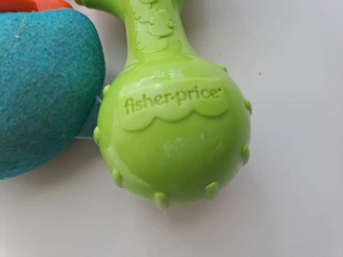 Lot 2 hochets chat girafe, fisher price - photo numéro 5