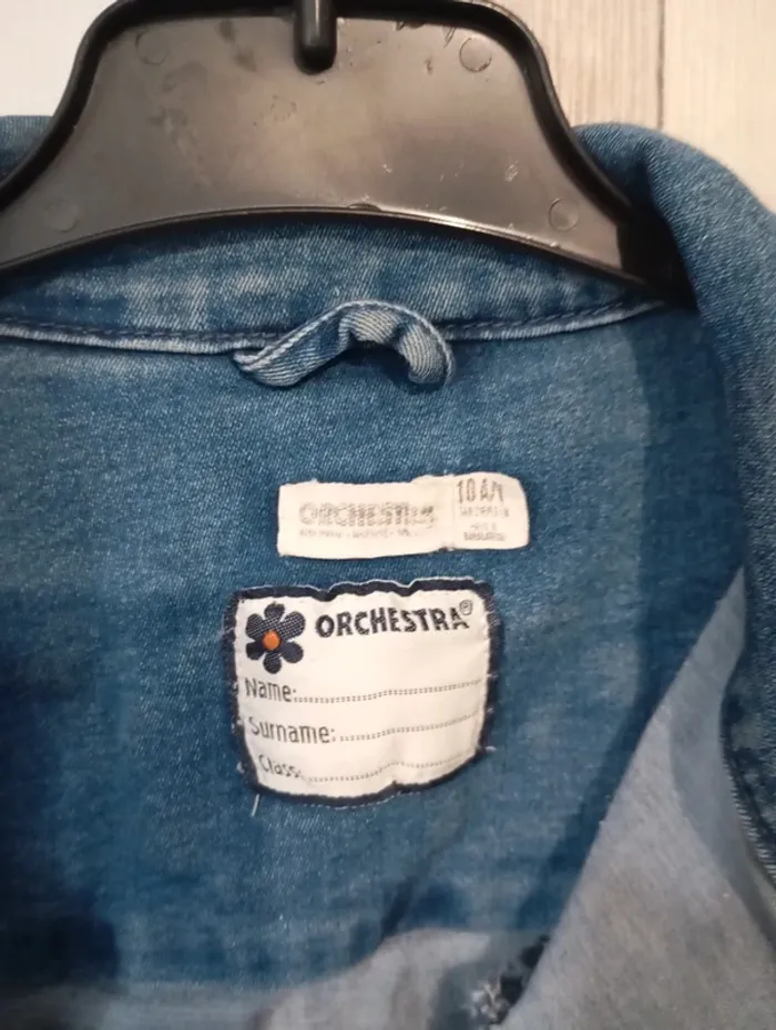 Veste en jean taille 10 Ans - photo numéro 5