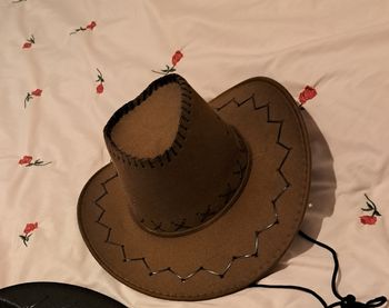 Chapeau de cowboy.