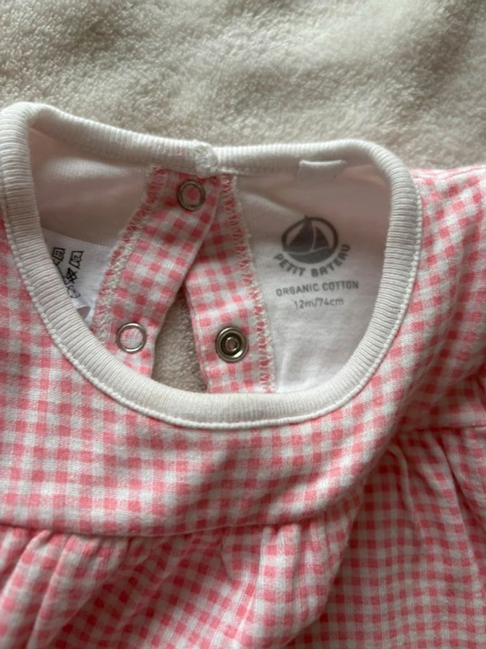 Body robe petit bateau 12 mois - photo numéro 2