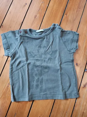 Tee-shirt girafe garçon 3ans