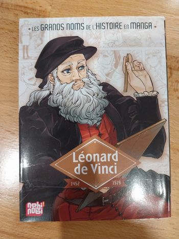 Manga Léonard de Vinci Nobi Nobi