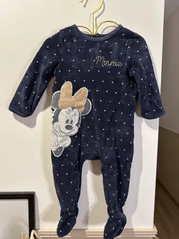 Pyjama disney Minnie bleu marine et doré 18 mois orchestra