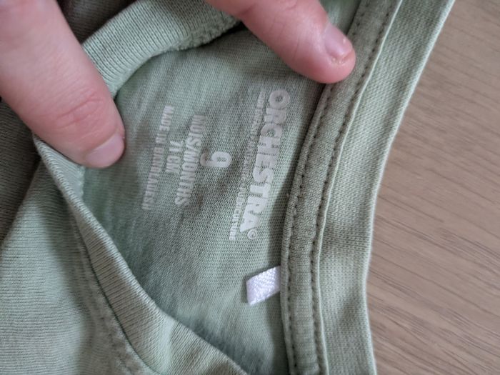 Lot 2 t-shirts manches longues 9mois - photo numéro 3